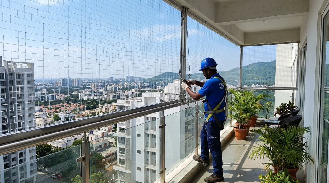 Professional Safety Net Installation