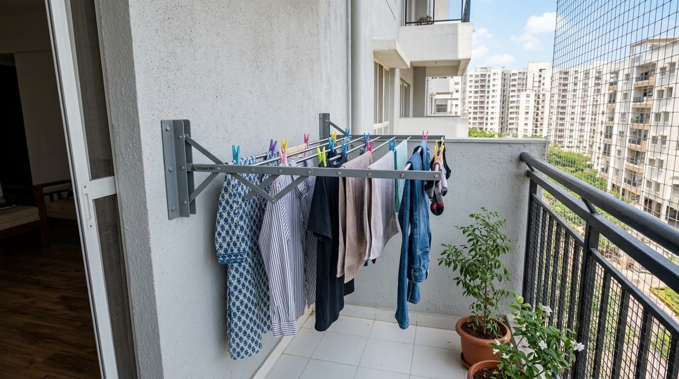 Balcony Cloth Drying Hangers