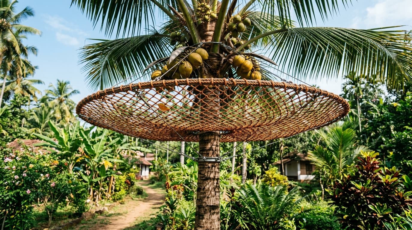 Coconut Tree Safety Nets
